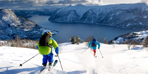 downhill ski areas in norway.